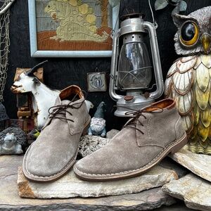 Michael Shannon Leather Chukka Boots